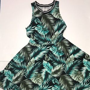 Victoria’s Secret PINK Palm Print Skater Dress